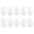 PRETYZOOM Foam Eggs Styrofoam Rounds Eggs Styrofoam Balls Polystyrene Modeling Shapes Foam Easter Egg Ornaments Easter Crafts Supply DIY Painting Party Decoration 50pcs 7cm