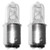 2-Bulbs Anyray A1772Y 35 Watt JD Type BA15D 35W DC Bayonet Base T4 Halogen Light Bulb, CLEAR 35Watts