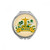 Soccer Mount Corcovado Parrot Brazil Hand Compact Mirror Round Portable Pocket Glass