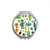 Soccer Parrot Guitar Coffee Brazil Hand Compact Mirror Round Portable Pocket Glass