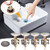 Universal Wash Basin Bounce Drain Filter, No Overflow Pop Up Bathroom Sink Drain Plug, Universal Size Sink Drain Stopper Diameter 1.38'' Pop Up Kitchen Sink Drain Strainer