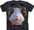 The Mountain Dj Guinea Pig Adult T-Shirt, Black, 2XL