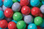 Gumballs - Sour Cotton Candy - Bubble Gum - 1 Lb Bag