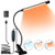 Led Reading Light Book Light for Reading in Bed at Night Flexible Reading Lamp Book Reading Light Clamp Lights Eye Protect Book Light USB Rechargeable Reading Lamp Adjustable Brightness Clip Lamps
