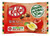 Japanese KIT KAT RARE SHINSU APPLE - 10 Mini Bars 4.8oz with a THE HUNDRED8 Logo Magnet and Packaging