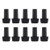 RTNLIT 10 Pieces Lamp Knob Replacement, On/Off Light Turn switch knobs, for Plastic Light  and  Fan Twist Socket Knobs Extension, Black