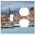 2-Gang, Toggle Outlet Combination Wall Plate Cover - Menton Old Town Harbour Entrance Lighthouse