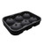 Round Ice Cube Mold for Whiskey, Flexible Silicone, Sphere Ice Ball Tray, Ice Ball Maker Mold Press for Whiskey, Cocktails, Vodka