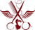 Hair Cut Stylist Beauty Salon Hairdresser Scissors Cosmetologist Car Truck Window Vinyl Decal Sticker