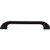 Top Knobs TK45 Sanctuary 6 Inch Center to Center Handle Cabinet Pull, Flat Black