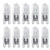 G9 LED Bulbs 40W Soft White Light?G9 Base Bulbs, 10Pcs G9 Base Halogen Light Bulb 120V 40W Lighting Replacement Home Warm White Bright