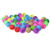 YeahiBaby 50PCS Lottery Balls Table Tennis Balls Printed Ping Pong Balls with Number for Game Party Decoration 40mm -Mixed Color-