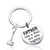 ENSIANTH Funny for Dad Thor Hammer Keychain FaThor Like A Dad Just Way Mightier Keychain Avenger Fan Gift -Thor Keychain-