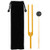Brrnoo Tuning Fork, 256Hz Aluminum Alloy Medical with Mallet Hammer Energy Ball Medical Instruments Tuning Vibration Sound Therapy Tool Set