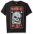 STAR WARS Boys' Big Wookiee On Duty Caution Graphic Tee, Black, YM