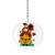 Gotham Decor Country Girl and Birdhouses Fan/Light Pull