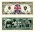 American Art Classics Pack of 5 - The Who Million Dollar Collectible Limited Edition Novelty Million Dollar Bills - Best Gift for Fans of The Who