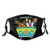 Scooby Doo Unisex Face Breathable Soft Comfortable Dustproof Facedust Reusable Black