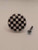 Black Checkerboard Checkered Checks Ceramic Dresser Drawer Pulls Cabinet Knobs
