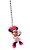 Walt DISNEY Classic Movie assorted Characters CEILING FAN PULL light chain -Minnie Mouse- Pink Dress-