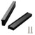 Cabinet Pulls Drawer Pulls and Knobs, Bar Drawer Handles and Knobs, Cupboard Handles for Dresser Drawers, Brushed Nickel Kitchen Hardware Cabinet Handles -Matte Black Square Handles-