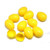 Yellow Plastic 2.25" Easter Eggs - 50 Pack