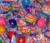 Dubble Bubble 1 Inch Bubble Gum Wrapped Gumballs, 1LB