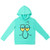 Nickelodeon SpongeBob SquarePants Squidward Big Boys Hoodie Aqua 7-8
