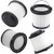 Funmit PVF110 Black and Decker Washable Filter Replacement for Black  and  Decker PHV1410 PHV1810 PHV1210 BDH2000PL Pivot Vacuum -4 Pack-