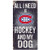 NHL Montreal Canadiens Unisex Montreal Canadiens Hockey and My Dog Sign, Team Color, 6 x 12