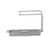 Telescopic Sink Rack Holder, Expandable Storage Drain Basket Dish Rack, Adjustable Sponge Soap Holder Drainer Sink Tray for Home Kitchen -Gray-