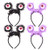 Minkissy 4pcs Halloween Headband Eyeball Boppers LED Halloween Headpiece Hair Accessories for Halloween Cosplay Party Supplies Props Minkissy 4pcs Halloween Headband Eyeball Boppers LED Halloween Headpiece Hair Accessories for Halloween Cosplay Party Supplies Props