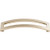 Top Knobs TK247PN Sanctuary II Collection 5 Inch Euro Arched Pull, Polished Nickel