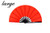 meifan Large Chinese Kung Fu Tai Chi Hand Fan for Men/Women, Hand Held Dance Folding Fans, Gift Fan, Performance Fan (Red)