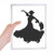 Performance Fan Dancing Dancer Notebook Loose Leaf Diary Refillable Journal Stationery