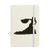 Performance Dancer Fan Dancing Notebook Official Fabric Hard Cover Classic Journal Diary