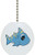 Baby Shark Big Eyes Solid Ceramic Fan Pull