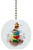 Coffee Cups Watercolor Solid Ceramic Fan Pull