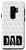 Galaxy S9 plus White Golf Ball Golf Dad Golfer Trendy Retro Design Gift Case