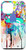 iPhone 12 mini Rainbow Ink Paint, Drip Splatter, White Case