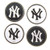 New York Yankees MLB Golf Ball Markers 4-Pack