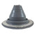 DEKTITE -1 -DF101G- Gray EPDM Flexible Round Pipe Flashing Dektite -fits OD Pipe Sizes 1/4" - 2-1/2"- - Metal Roof Jack Pipe Boot - Metal Roofing Pipe Flashing - Deks Dektite