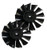Porter Cable C2002 Air Compressor 2 Pack Replacement 8mm Motor Fan - D24595-2PK