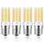 E17 LED Bulb Dimmable, 4W Microwave Oven Bulb, 40W Incandescent Bulb Replacement for Over Stove Appliance, Range Hood, Refrigerator, 120V 400LM, Warm White 3000K, E17 Intermediate Base -4 Pack-