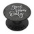 Good Vibes Only - Rustic Cute Inspirational Positivity Quote PopSockets PopGrip- Swappable Grip for Phones  and  Tablets