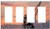 Switch Plate 4 Gang Rocker/GFCI - Harbour Crane Sunset Sky Clouds Industry Port 1