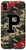 iPhone XS Max Baseball Softball Letter P Initial Gift Ball Player Camo Case