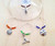 Sports themed Wine Charms, Football, Soccer ball, Baseball, Hockey, Sports Lover gift Sports themed Wine Charms, Football, Soccer ball, Baseball, Hockey, Sports Lover gift