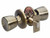 Master Lock TUO0405 Tulip Passage Door Knob, Antique Brass