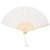 DERCLIVE Folding Hand Fan Janpanese Style Lace Hand Folding Fan Lace Folding Fans for Dancing Props Wedding Gift Party Favors Home